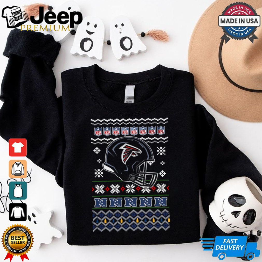 Atlanta Falcons NFL football Christmas helmet shirt Atlanta Falcons NFL football Christmas helmet shirt