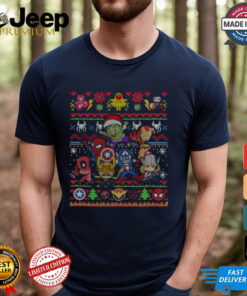 Avengers Christmas Superhero Christmas Shirt Avengers Christmas Superhero Christmas Shirt