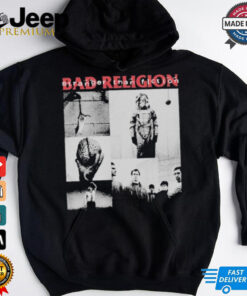 Bad Religion Stranger Than Fiction Collage Track List T shirt