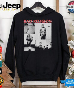 Bad Religion Stranger Than Fiction Collage Track List T shirt 3