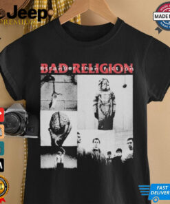 Bad Religion Stranger Than Fiction Collage Track List T shirt 4