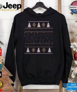 Baltimore Ravens Holiday Crewneck shirt Baltimore Ravens Holiday Crewneck shirt
