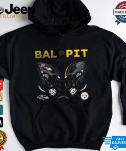 Baltimore Ravens Vs Pittsburgh Steelers 2024 Gameday Football Matchup T Shirt Baltimore Ravens Vs Pittsburgh Steelers 2024 Gameday Football Matchup T Shirt