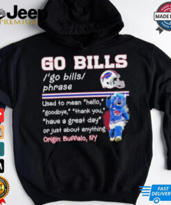 Billy Buffalo Bills GO BILLS Definition Shirt