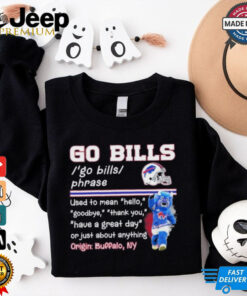 Billy Buffalo Bills GO BILLS Definition Shirt 2 Billy Buffalo Bills GO BILLS Definition Shirt 3