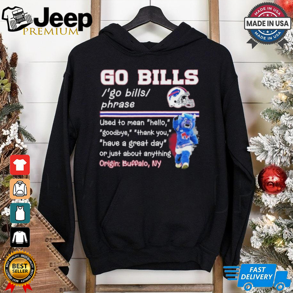 Billy Buffalo Bills GO BILLS Definition Shirt Billy Buffalo Bills GO BILLS Definition Shirt