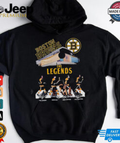 Boston Bruins The Legends Go On The Road Signature shirt