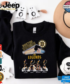 Boston Bruins The Legends Go On The Road Signature shirt
