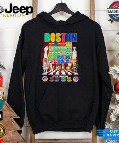 Boston City of Champions Abbey Road signatures shirt 3 Boston City of Champions Abbey Road signatures shirt 4
