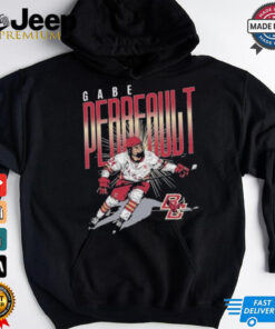 Boston College Hockey T Shirt GABE PERRAULT 2 Boston College Hockey T Shirt GABE PERRAULT 3