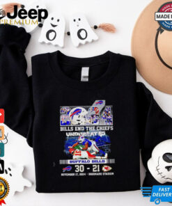 Buffalo Bills End The Chiefs 31 21 Score 2024 shirt
