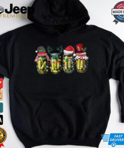 Canned Pickles Christmas Retro Pickle Santa Elf Reindeer Shirt 3 Canned Pickles Christmas Retro Pickle Santa Elf Reindeer Shirt 4