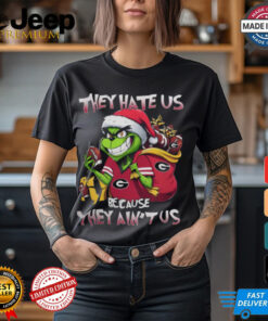 Georgia Bulldogs X Grinch They Hate Us Because They Ain’t Us Christmas Shirt