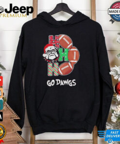 Georgia Bulldogs ho ho ho go dawgs Christmas shirt Georgia Bulldogs ho ho ho go dawgs Christmas shirt