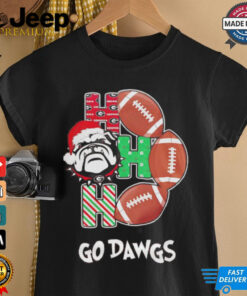 Georgia Bulldogs ho ho ho go dawgs Christmas shirt