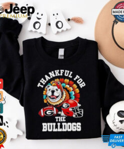 Georgia Bulldogs thankful for the Bulldogs Thanksgiving shirt