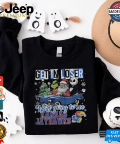 Get In Loser We_re Going To See Kansas Jayhawks Grinch Shirt Get In Loser We_re Going To See Kansas Jayhawks Grinch Shirt