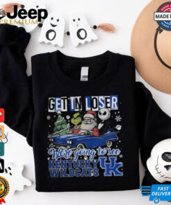 Get In Loser We_re Going To See Kentucky Wildcats Grinch Shirt Get In Loser We_re Going To See Kentucky Wildcats Grinch Shirt