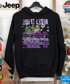 Get In Loser We_re Going To See Northwestern Wildcats Grinch Shirt 3 Get In Loser We re Going To See Northwestern Wildcats Grinch Shirt 4