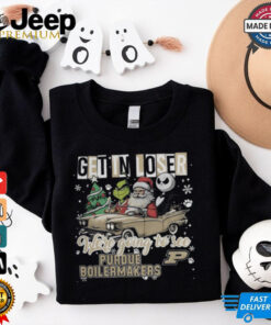 Get In Loser We_re Going To See Purdue Boilermakers Grinch Shirt