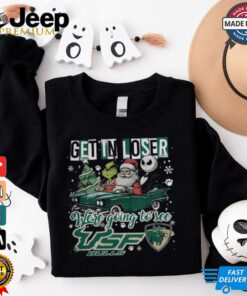 Get In Loser We_re Going To See South Florida Bulls Grinch Shirt Get In Loser We_re Going To See South Florida Bulls Grinch Shirt