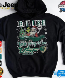 Get In Loser We_re Going To See South Florida Bulls Grinch Shirt 2 Get In Loser We re Going To See South Florida Bulls Grinch Shirt 3