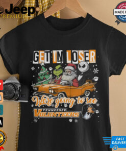 Get In Loser We_re Going To See Tennessee Volunteers Grinch Shirt