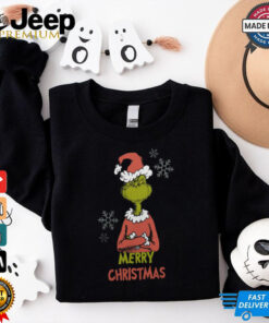 Grinch Christmas Shop The Grinch Green Merry Christmas Graphic T Shirt