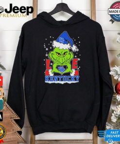 Grinch Hand Love Kentucky Wildcats Christmas Shirt 2 Grinch Hand Love Kentucky Wildcats Christmas Shirt 3