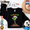 Grinch Santa Hat I Hate People But I Love My Minnesota Golden Gophers Christmas Logo Shirt