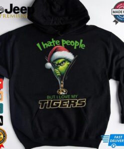Grinch Santa Hat I Hate People But I Love My Missouri Tigers Christmas Logo Shirt 3 Grinch Santa Hat I Hate People But I Love My Missouri Tigers Christmas Logo Shirt 4