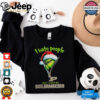 Grinch Santa Hat I Hate People But I Love My Purdue Boilermakers Christmas Logo Shirt