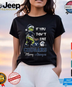 Grinch Santa If You Don’T Like BYU Cougars Merry Kissmyass 2024 Shirt Grinch Santa If You Don’T Like BYU Cougars Merry Kissmyass 2024 Shirt