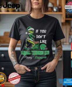 Grinch Santa If You Don’T Like Marshall Thundering Herd Merry Kissmyass 2024 Shirt