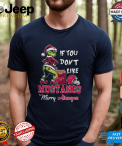 Grinch Santa If You Don’T Like SMU Mustangs Merry Kissmyass 2024 Shirt 3 Grinch Santa If You Don'T Like SMU Mustangs Merry Kissmyass 2024 Shirt 4