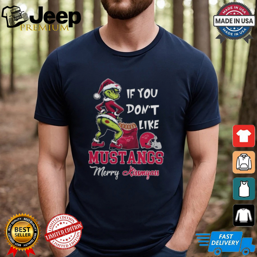 Grinch Santa If You Don’T Like SMU Mustangs Merry Kissmyass 2024 Shirt Grinch Santa If You Don’T Like SMU Mustangs Merry Kissmyass 2024 Shirt