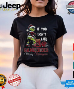 Grinch Santa If You Don’T Like South Carolina Gamecocks Merry Kissmyass 2024 Shirt Grinch Santa If You Don’T Like South Carolina Gamecocks Merry Kissmyass 2024 Shirt
