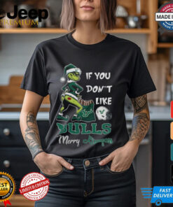 Grinch Santa If You Don’T Like South Florida Bulls Merry Kissmyass 2024 Shirt