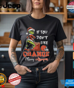Grinch Santa If You Don’T Like Syracuse Orange Merry Kissmyass 2024 Shirt
