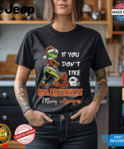Grinch Santa If You Don’T Like UTSA Roadrunners Merry Kissmyass 2024 Shirt