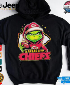 Grinch With My Kansas City Chiefs Christmas 2024 Shirt