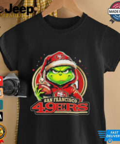 Grinch With My San Francisco 49ers Christmas 2024 Shirt Grinch With My San Francisco 49ers Christmas 2024 Shirt