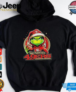 Grinch With My San Francisco 49ers Christmas 2024 Shirt