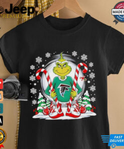 Grinchs Atlanta Falcons Candy Cane Christmas shirt