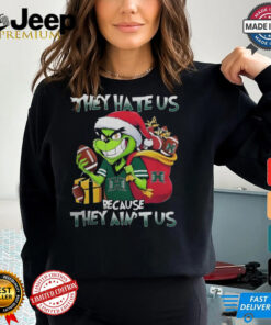 Hawai'i Rainbow Warriors X Grinch They Hate Us Because They Ain’t Us Christmas Shirt 2 Hawaii Rainbow Warriors X Grinch They Hate Us Because They Ain't Us Christmas Shirt 3