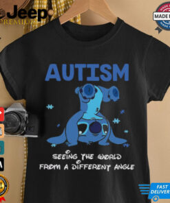 Headstanding Stitch Autism Seeing The World From A Different Angle T Shirt 3 Headstanding Stitch Autism Seeing The World From A Different Angle T Shirt 4