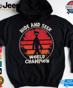 Hide And Seek World Champion Vintage Shirt