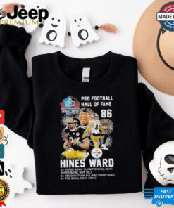 Hines Ward Pittsburgh Steelers Pro Football Hall Of Fame 2024 Shirt