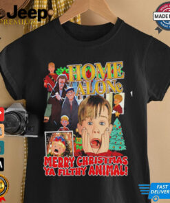 Home Alone Merry Christmas ya filthy animal movie graphic shirt