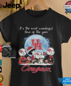 Houston Cougars It The Most Wonderful Time Of The Year Peanut Characters Christmas Shirt 2 Houston Cougars It The Most Wonderful Time Of The Year Peanut Characters Christmas Shirt 3